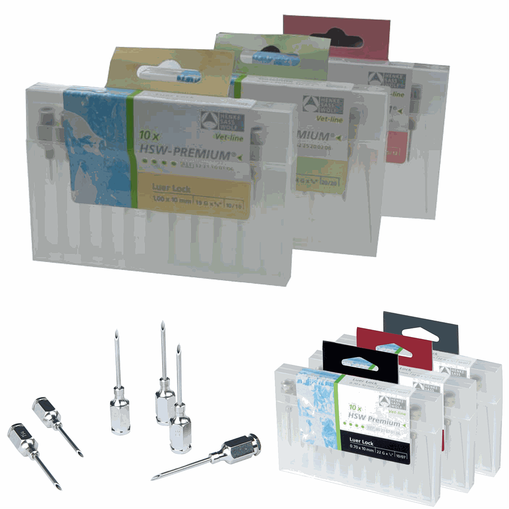 HSW Premium Injektionsnadeln 1,0 * 10 GW