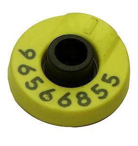 Allflex Transponder Ohrmarke, gelb