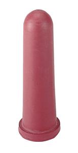 Kälbersauger rot 100 mm, mit Kreutzschlitz