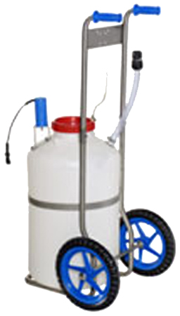 Mobiler Mischbehälter 50 Liter