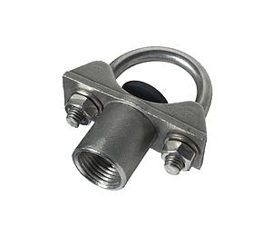 Anbauschelle, rostfreier Stahl für 3/4" u. 1" Leitungen