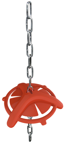 Beißring mit 75 cm  Kette