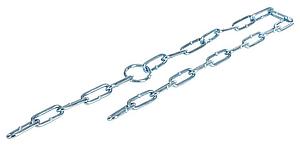 Kette allein 4 mm mit Ring, 75 cm lang