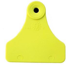 Allflex Junior Lochteil blanko gelb