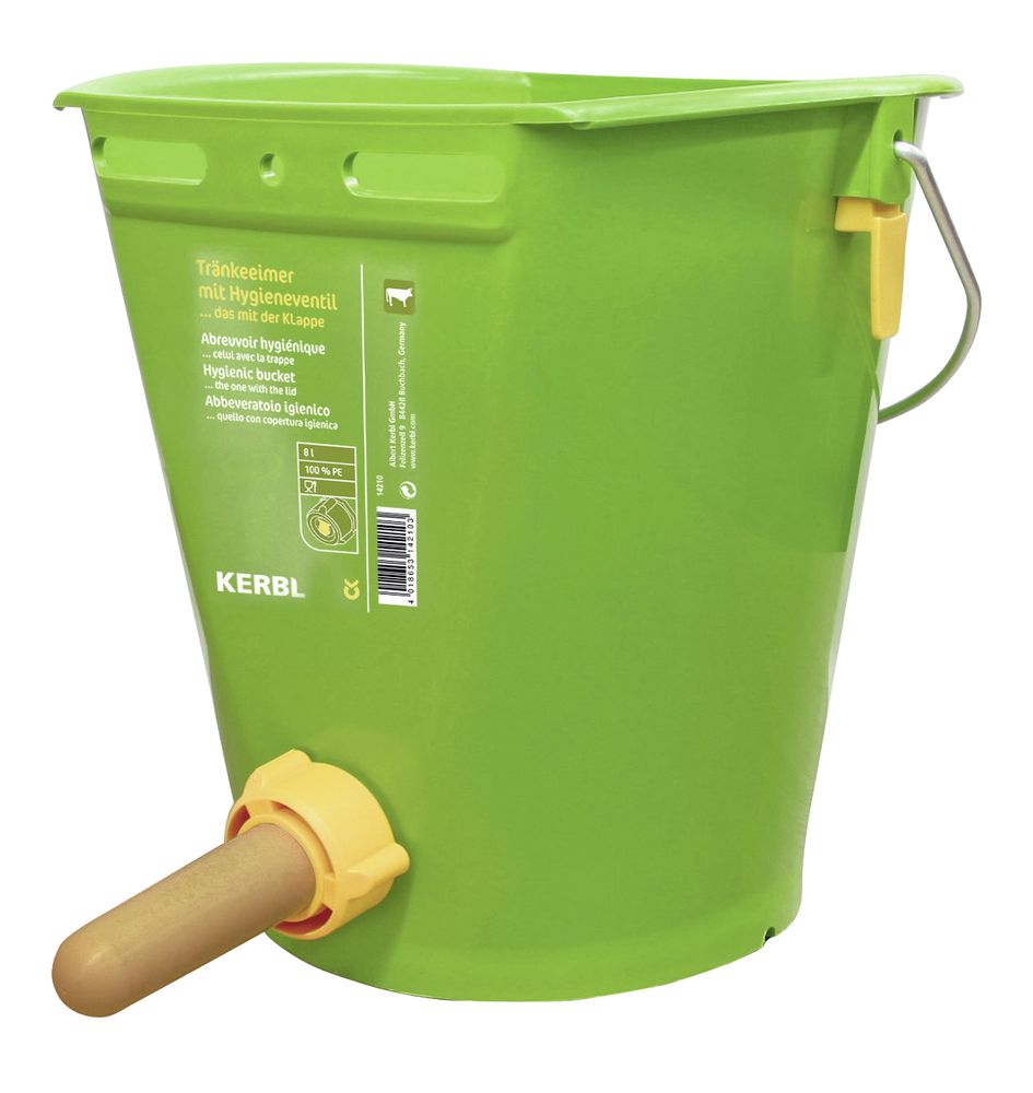 Hygienetränkeeimer mit Klapp-Ventil