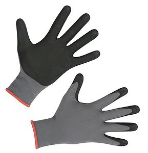 Feinmechanikerhandschuhe Techno grau, Größe 10